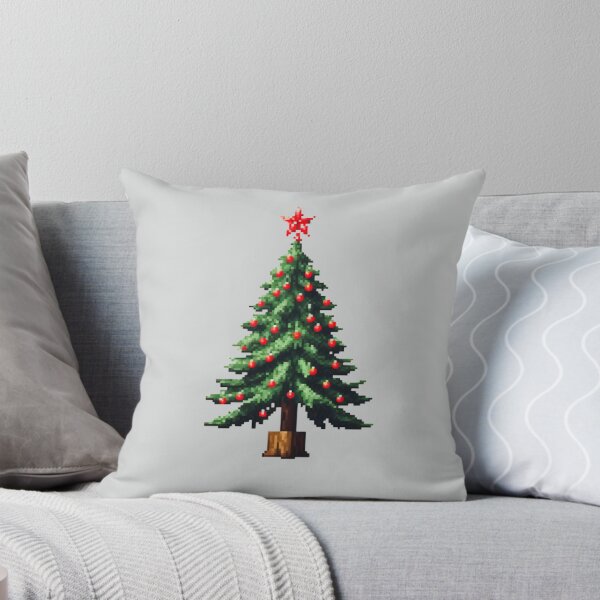 Item preview, Pixel Christmas Tree Design Print  designed and sold by randomtdesigns.