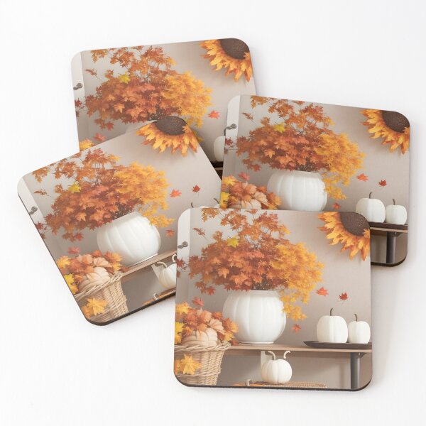 Item preview, autumn theme wall painting designed and sold by denakh.