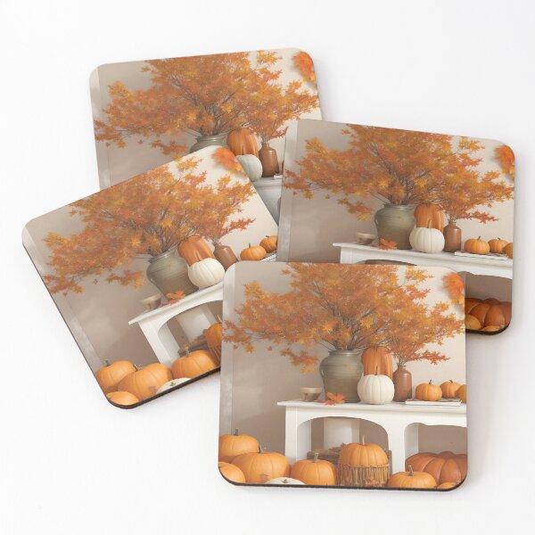 Item preview, autumn theme wall painting designed and sold by denakh.
