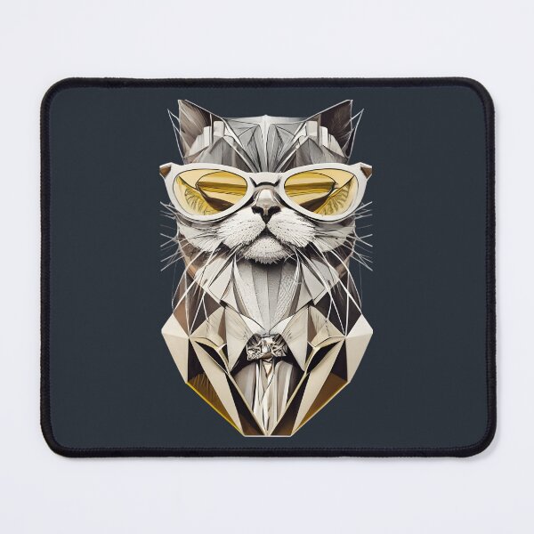 Item preview, The Elegant Feline: Don Cat in Full Swing designed and sold by JackJazz.