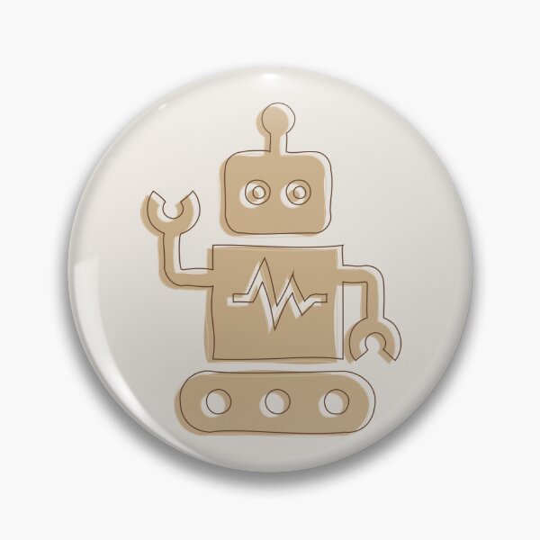 Item preview, Robot - Minimalist Style Simple Icon designed and sold by MKYArt.