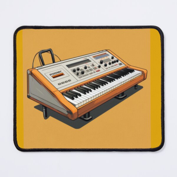Item preview, 80s Vintage Synthesizer Revival - Embracing the RetroWave Trend designed and sold by TEEJAMBOREE.