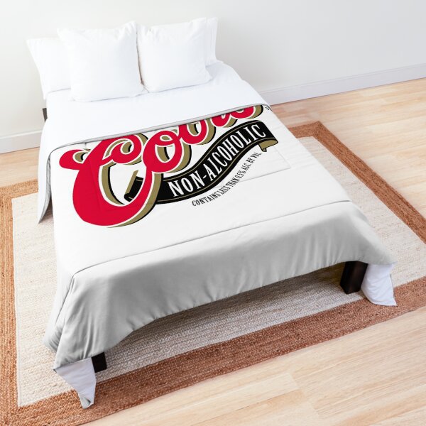 Coors Light Quilt Blanket Funny Gift For Beer Lover