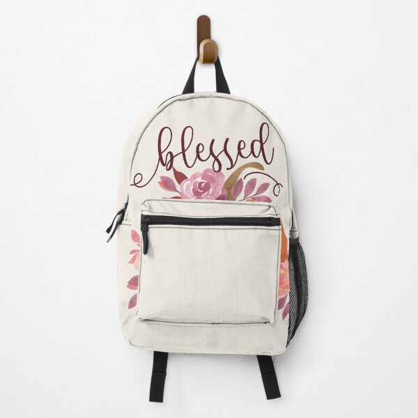 Item preview, Blessed - Pumpkin with Pink Flowers. designed and sold by amazingjoy.