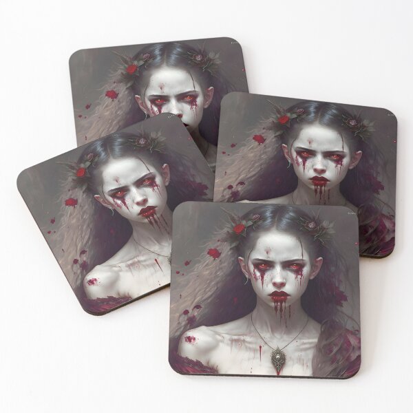 Item preview, Vampire Rose First Kill designed and sold by @adorcharm Modern & Classic AI Art.