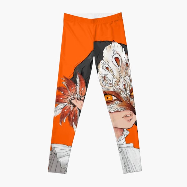 Cincinnati Bengals Paint Leggings, Black/Orange