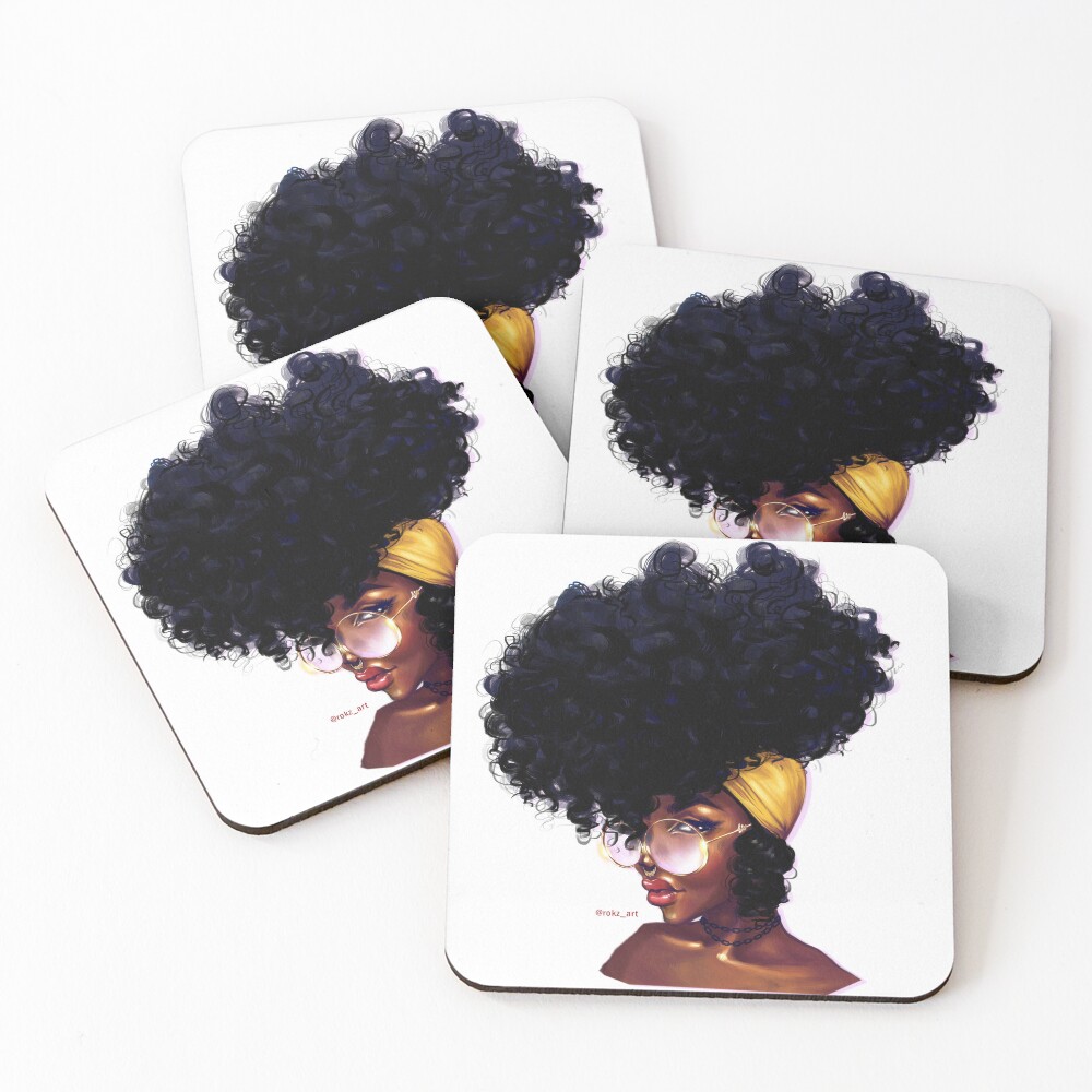 Item preview, Coasters (Set of 4) designed and sold by ROKZARTT.