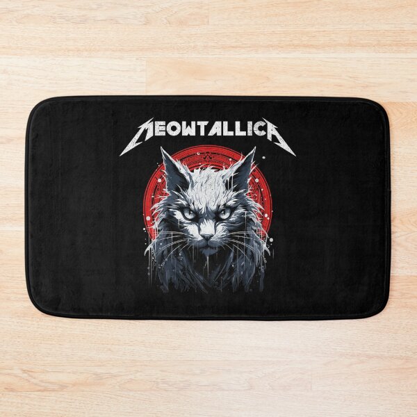Item preview, Meowtallica - Death Metal Cat - Rock cat designed and sold by Nareante.