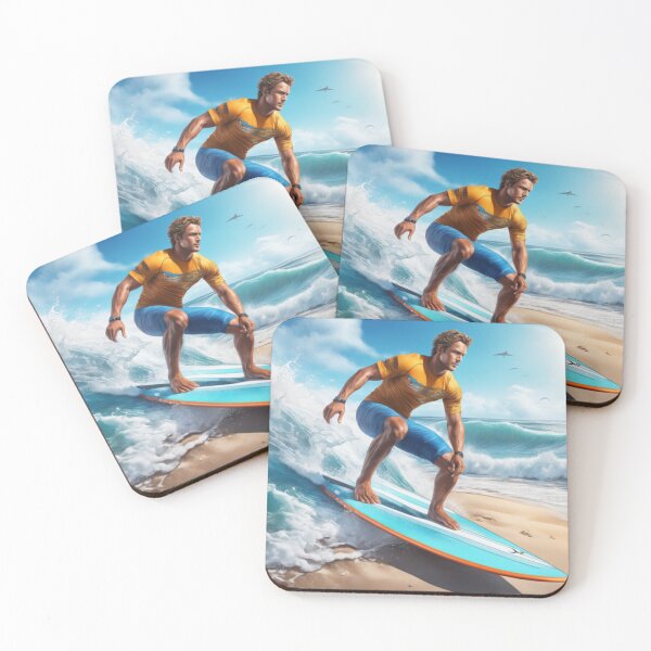 Item preview, Man surfing designed and sold by LIDYN.