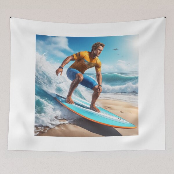 Item preview, Man surfing designed and sold by LIDYN.