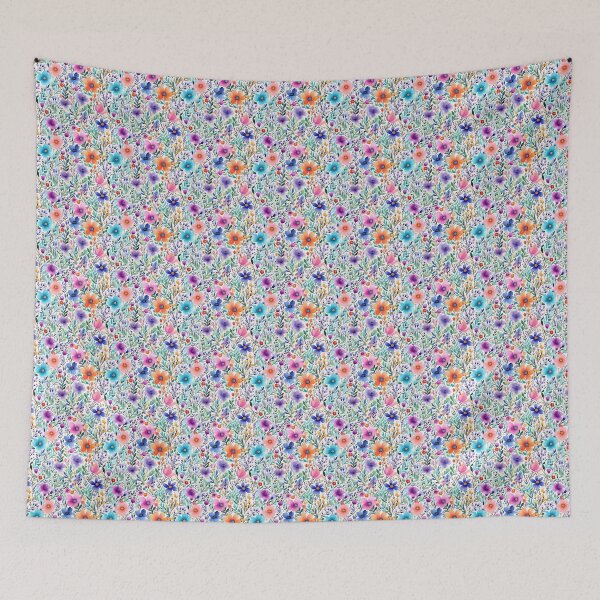 Item preview, Watercolor floral pattern designed and sold by Milqueya (Kayla) Vargas.