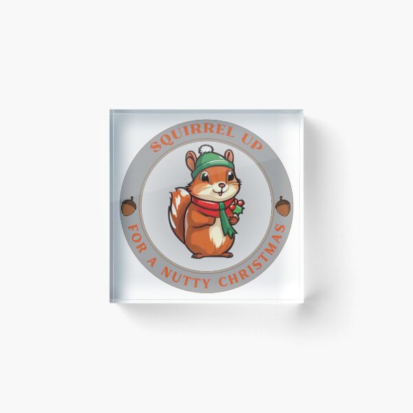 Item preview, Squirrel up for a Nutty Christmas designed and sold by culasse06.