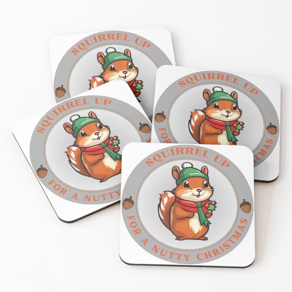 Item preview, Squirrel up for a Nutty Christmas designed and sold by culasse06.
