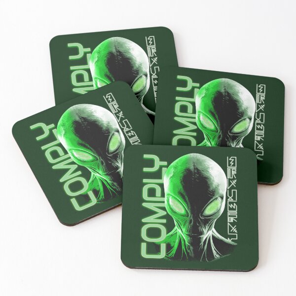 Item preview, Comply Evil Alien Conqueror Obedience Propaganda designed and sold by CRHPOD20.