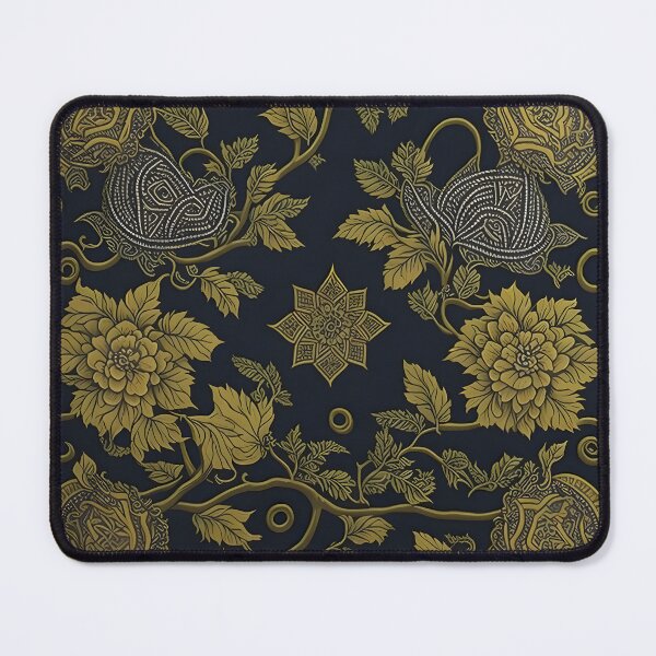 Item preview, Kanok pattern, ancient Thai pattern Art Print Background pattern designed and sold by Lukchaysonkon.