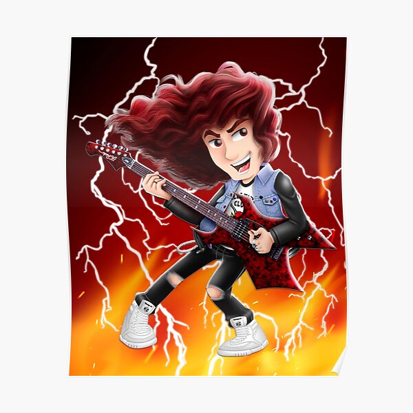 Rocker Eddie Munson Poster