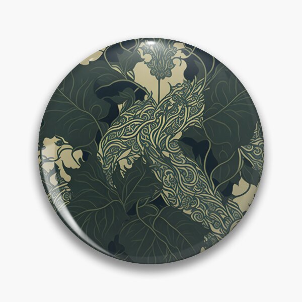 Item preview, Kanok pattern, ancient Thai pattern Art Print Background pattern designed and sold by Lukchaysonkon.