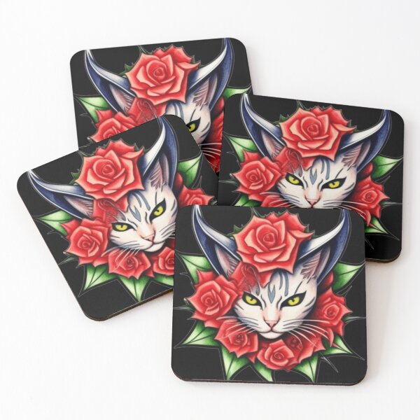 Item preview, Devilish kitty  designed and sold by Roxburylane.