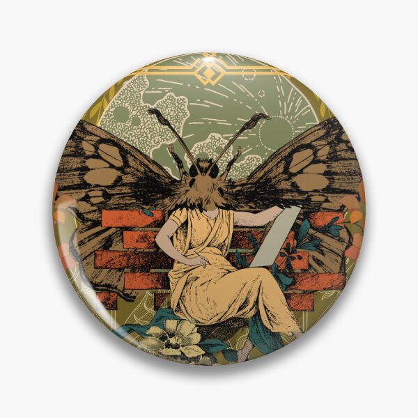 Item preview, Mothman - Art Nouveau  designed and sold by Chaosauce.