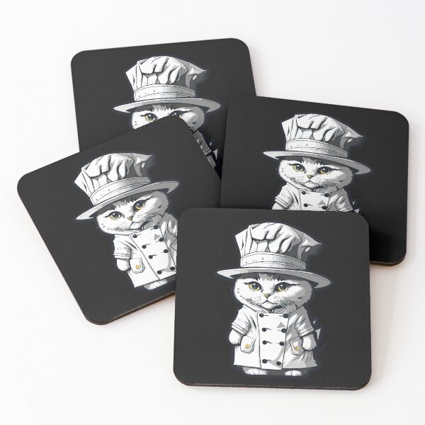 Item preview, chef cat a design for cooking and pet lovers designed and sold by PETS ABC.