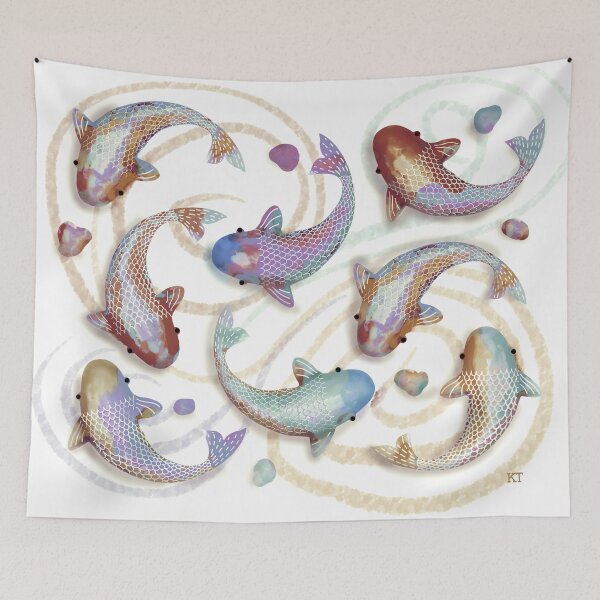 Item preview, Lavender Koi Fish designed and sold by Karin Taylor.