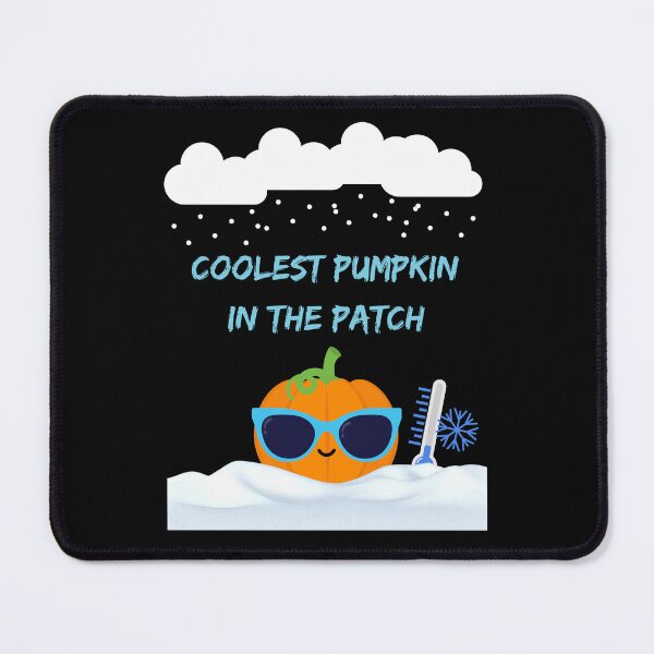 Item preview, Coolest pumpkin in the patch funny cute pumpkin in snow designed and sold by Artstastic.