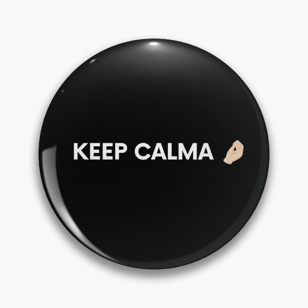 Item preview, Keep Calma Italian Joke T-shirt designed and sold by Abdou Kh.