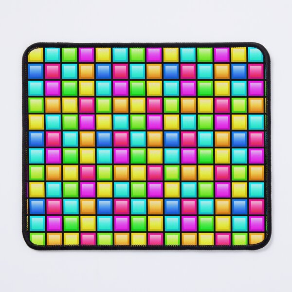 Item preview, Colorful square cube pattern designed and sold by NAGNE.