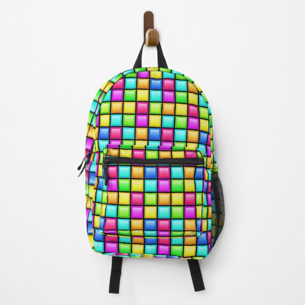Item preview, Colorful square cube pattern designed and sold by NAGNE.