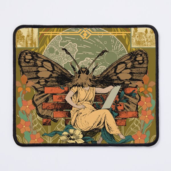 Item preview, Mothman - Art Nouveau  designed and sold by Chaosauce.