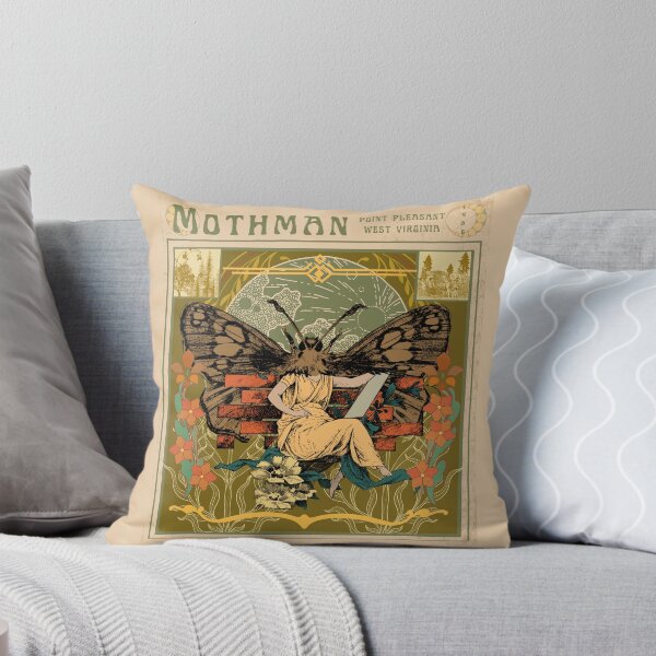 Item preview, Mothman - Art Nouveau  designed and sold by Chaosauce.