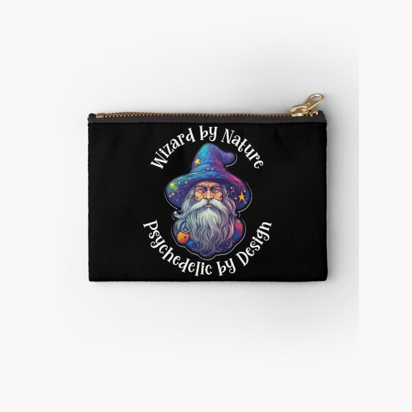 Item preview, Wizard by Nature, Psychedelic by Design - White Text designed and sold by LMBoutique.