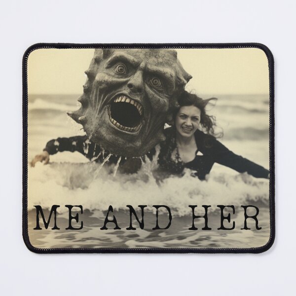 Item preview, Me and Her Monster Style in a Ocean designed and sold by RiptideShirt.