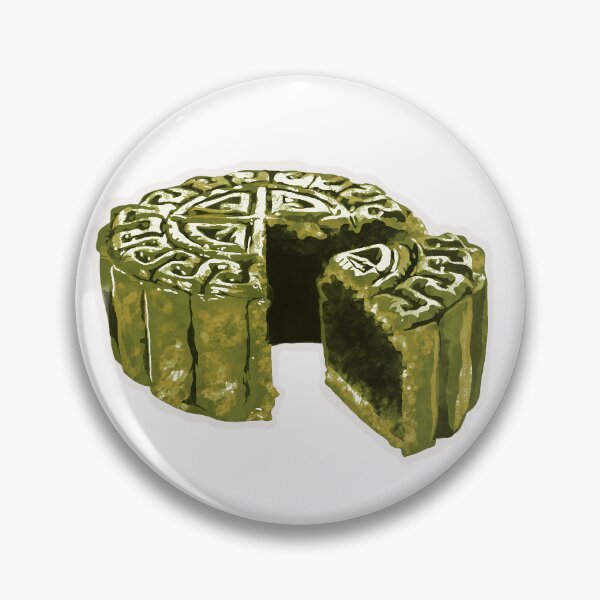 Item preview, Mooncake (Green) designed and sold by Ruraljewel.