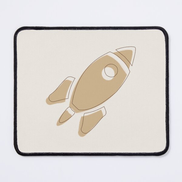 Item preview, Rocket Spacecraft Spaceship - Minimalist Style Simple Icon designed and sold by MKYArt.