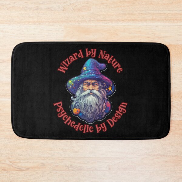 Item preview, Wizard by Nature, Psychedelic by Design - Red Text designed and sold by LMBoutique.