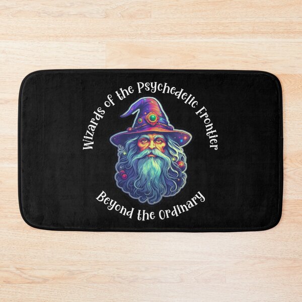 Item preview, Wizard of the Psychedelic Frontier - White Text designed and sold by LMBoutique.