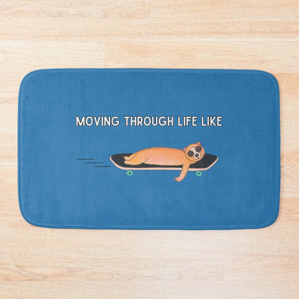 Item preview, Slow loris on skateboard moving through life  designed and sold by NashTheArtist.