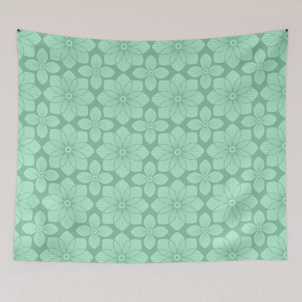 Item preview, Paper Rosettes in Cool Mint designed and sold by PaisleyMcNoodle.