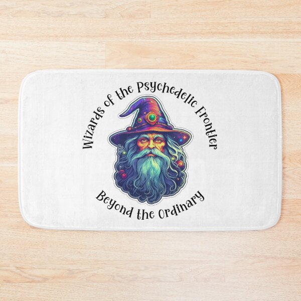 Item preview, Wizard of the Psychedelic Frontier - Black Text designed and sold by LMBoutique.
