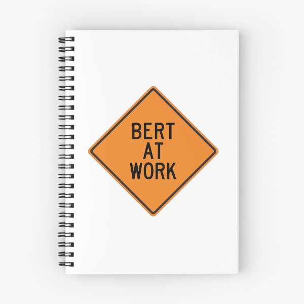Item preview, Bert at Work Funny Personalized Warning Sign designed and sold by Wurmbone.