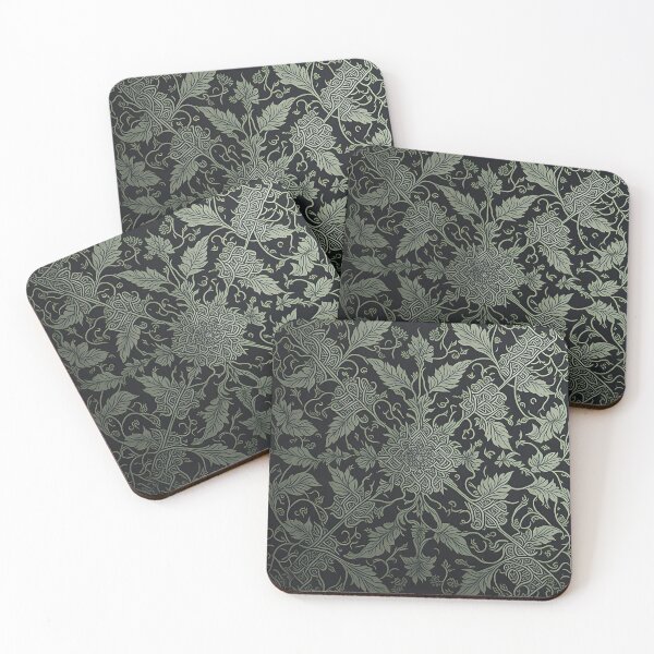 Item preview, Kanok pattern, ancient Thai pattern Art Print Background pattern designed and sold by Lukchaysonkon.