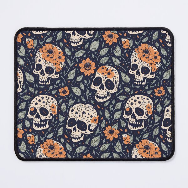 Item preview, Vintage Halloween Flower and Skull designed and sold by ngness.
