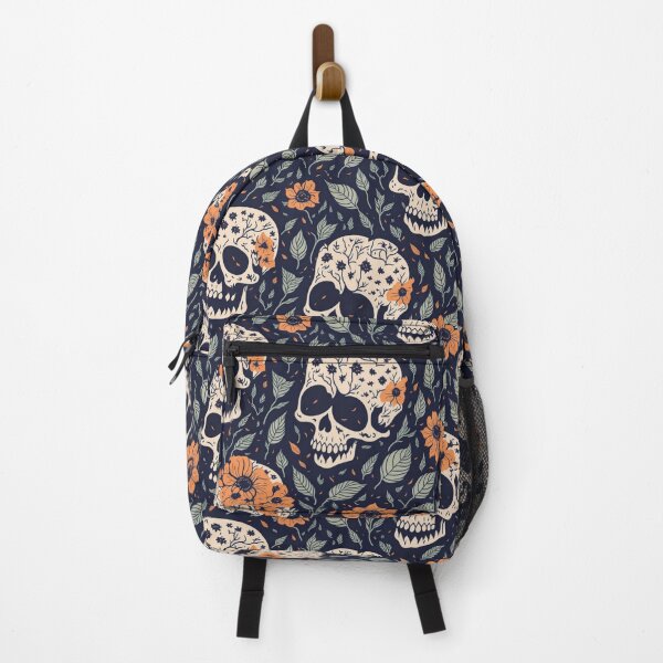 Item preview, Vintage Halloween Flower and Skull designed and sold by ngness.