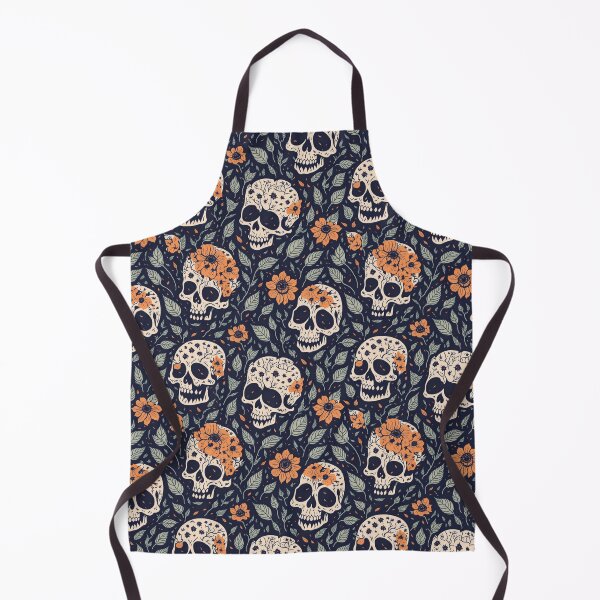 Item preview, Vintage Halloween Flower and Skull designed and sold by ngness.