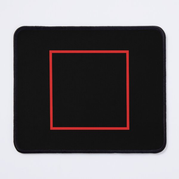 Item preview, Red Square On Black Background #2 designed and sold by nveus-circle.