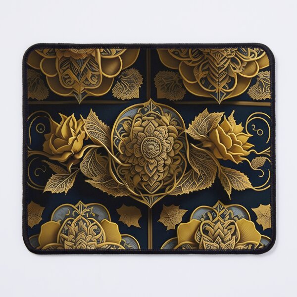 Item preview, Kanok pattern, ancient Thai pattern Art Print Background pattern designed and sold by Lukchaysonkon.