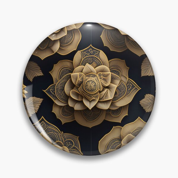 Item preview, Kanok pattern, ancient Thai pattern Art Print Background pattern designed and sold by Lukchaysonkon.