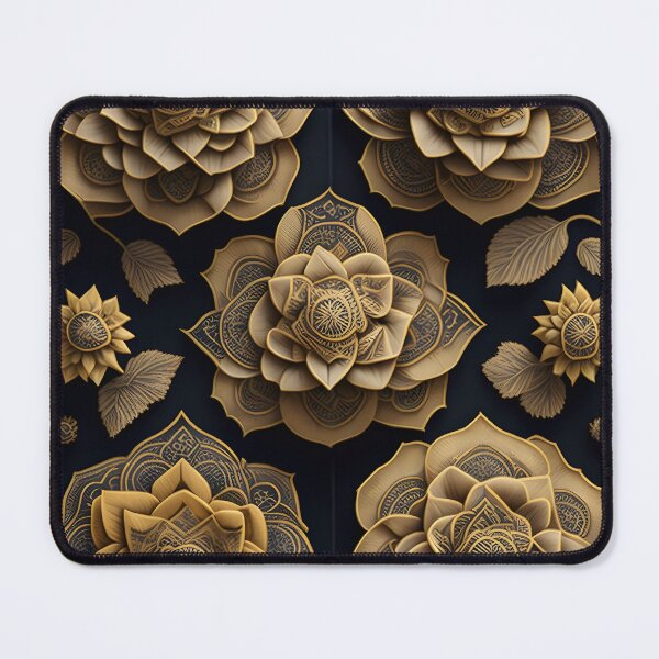 Item preview, Kanok pattern, ancient Thai pattern Art Print Background pattern designed and sold by Lukchaysonkon.