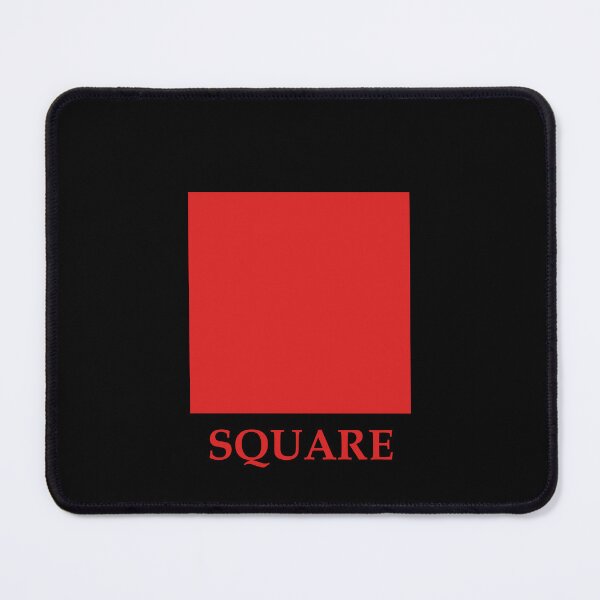 Item preview, Red Square On Black Background #3 designed and sold by nveus-circle.
